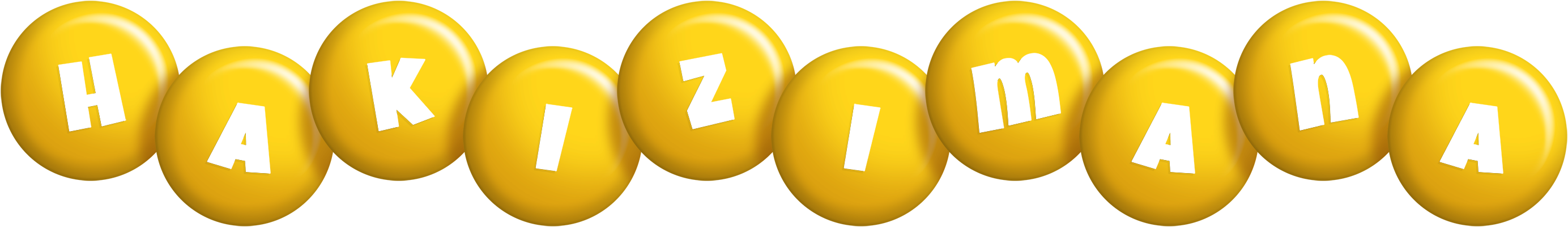 Hakizimana candy-yellow logo