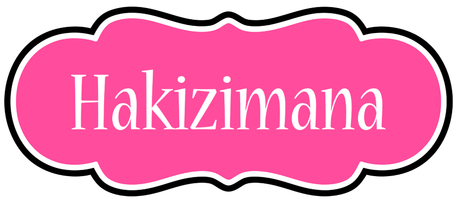 Hakizimana invitation logo