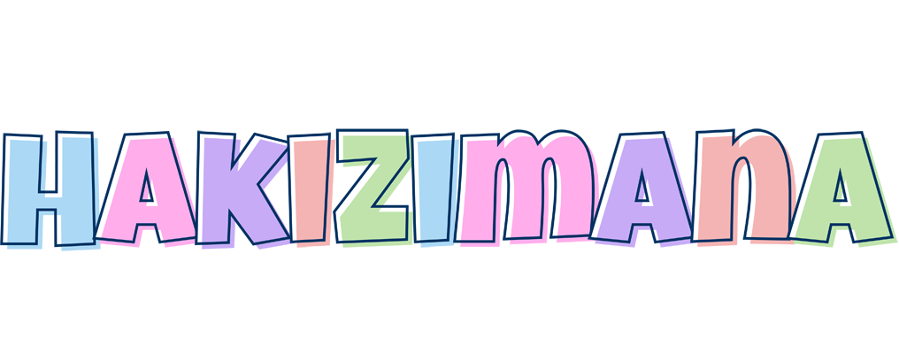 Hakizimana pastel logo