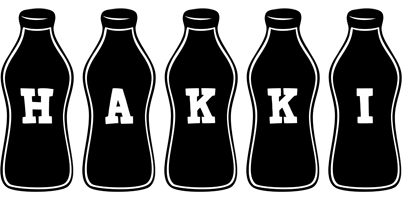 Hakki bottle logo