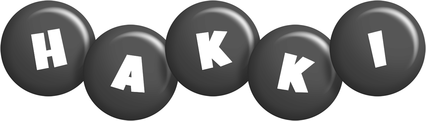 Hakki candy-black logo