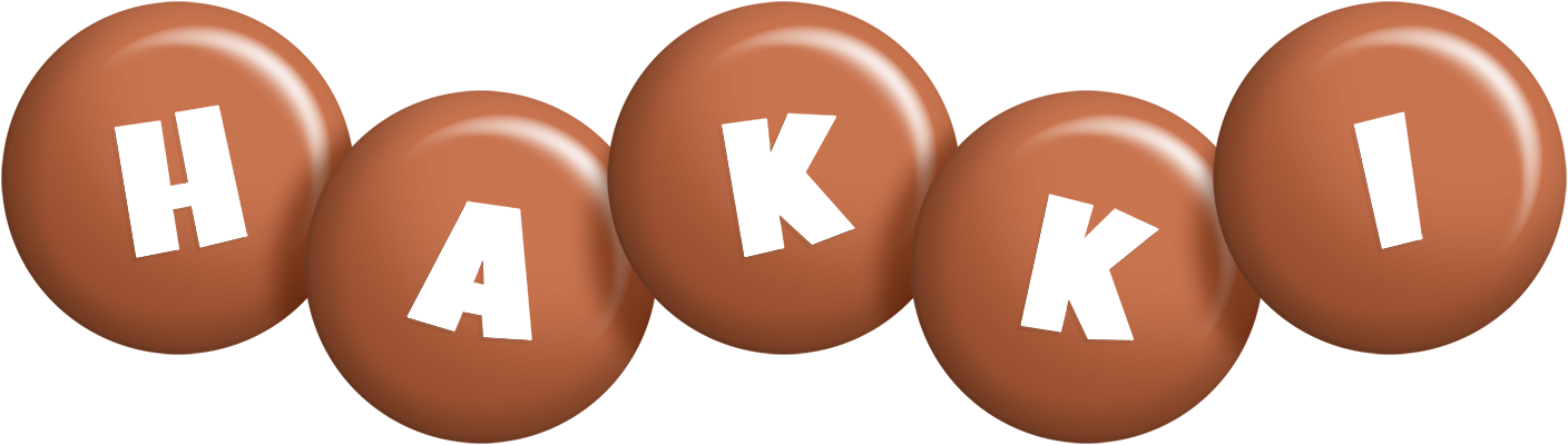 Hakki candy-brown logo