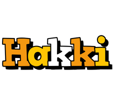 Hakki cartoon logo