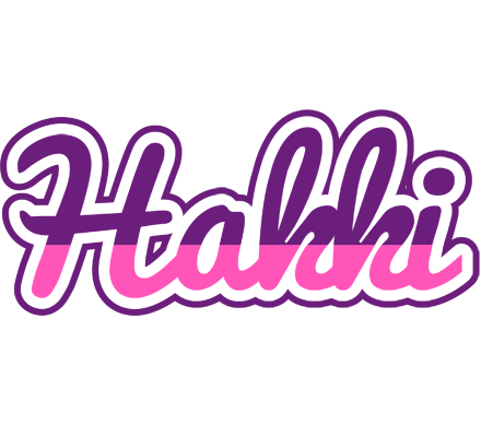 Hakki cheerful logo