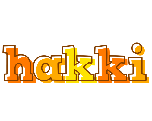 Hakki desert logo