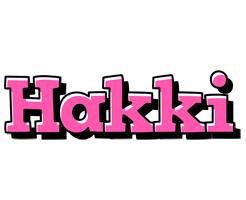 Hakki girlish logo