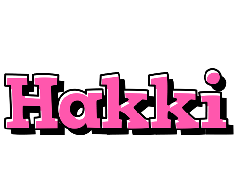 Hakki girlish logo