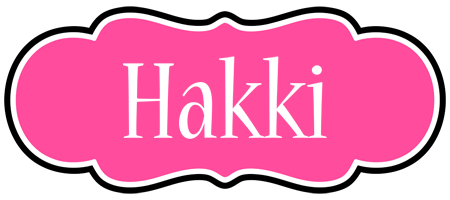 Hakki invitation logo