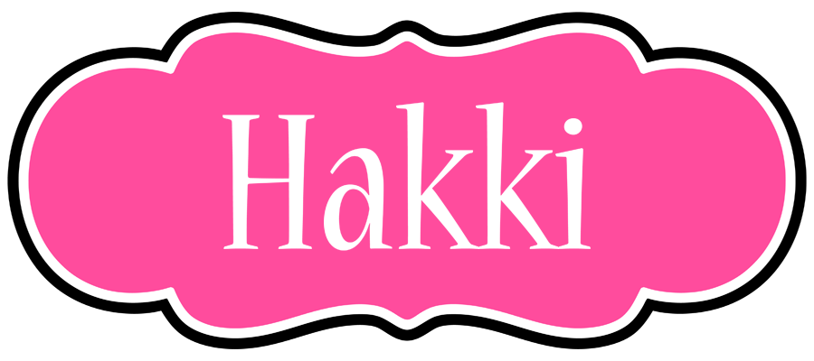 Hakki invitation logo