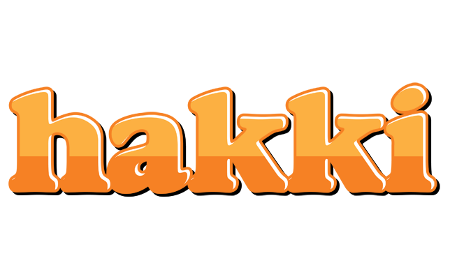 Hakki orange logo
