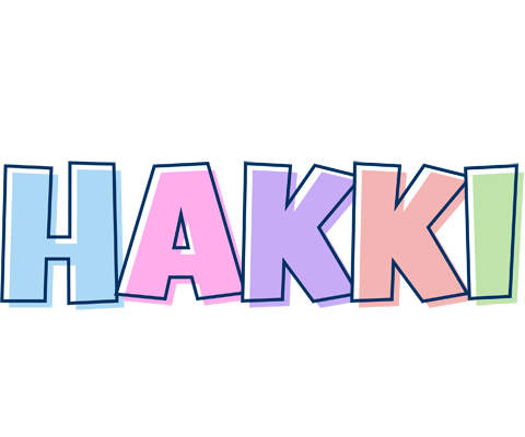 Hakki pastel logo