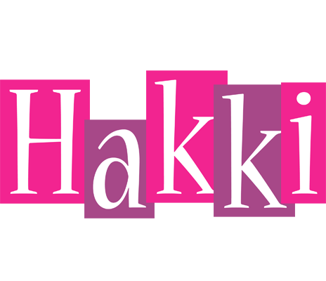Hakki whine logo