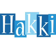 Hakki winter logo