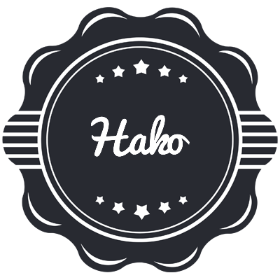 Hako badge logo