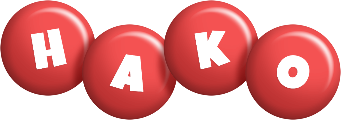 Hako candy-red logo