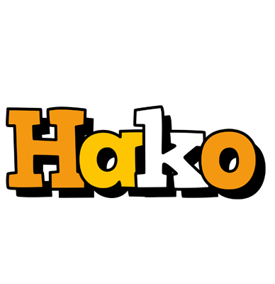 Hako cartoon logo