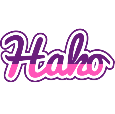Hako cheerful logo
