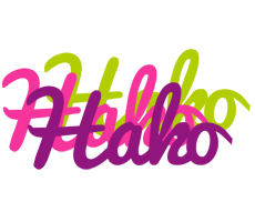 Hako flowers logo