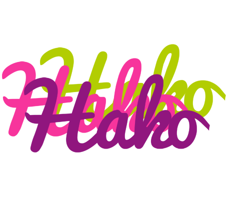 Hako flowers logo