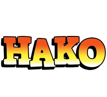 Hako sunset logo