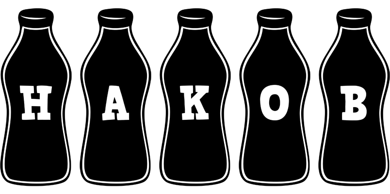 Hakob bottle logo