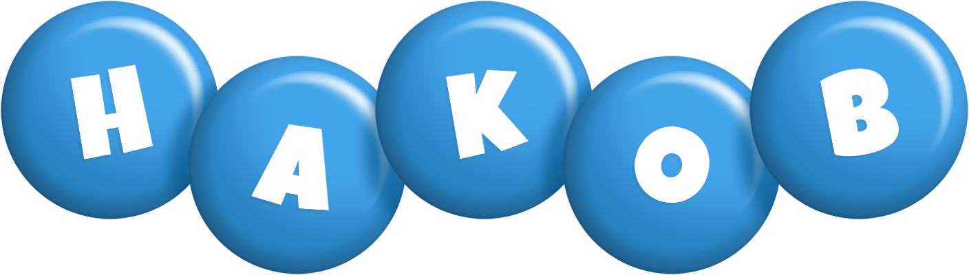 Hakob candy-blue logo