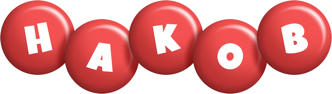 Hakob candy-red logo