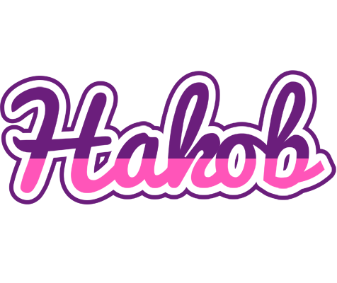 Hakob cheerful logo