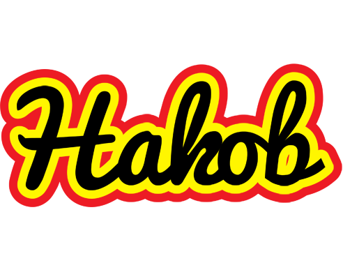 Hakob flaming logo