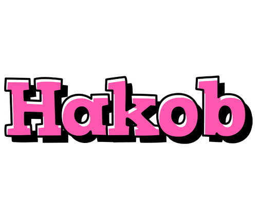 Hakob girlish logo