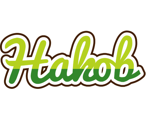 Hakob golfing logo