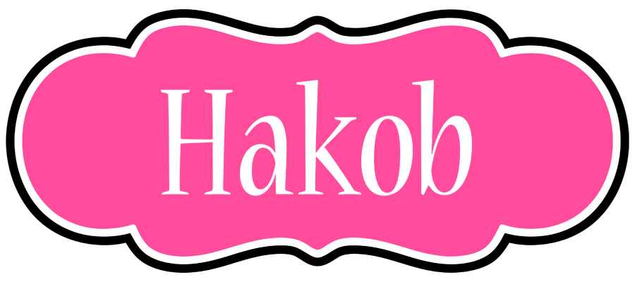Hakob invitation logo