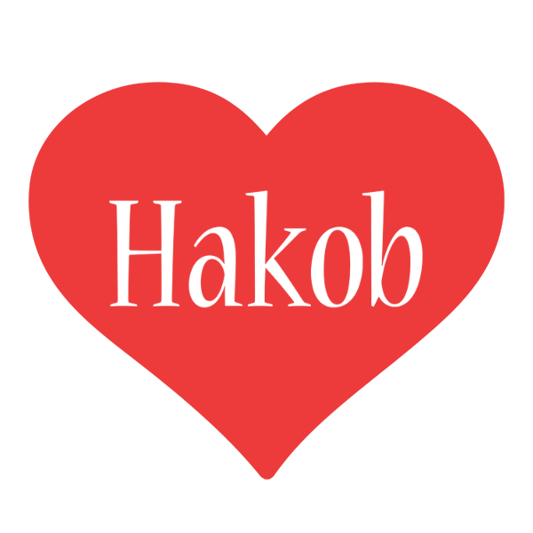 Hakob love logo