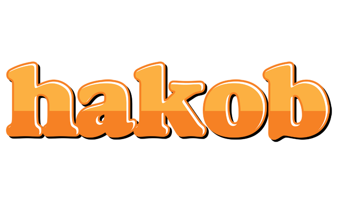 Hakob orange logo