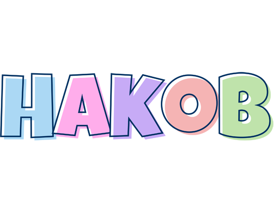 Hakob pastel logo