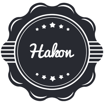 Hakon badge logo