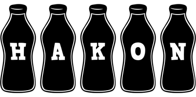 Hakon bottle logo