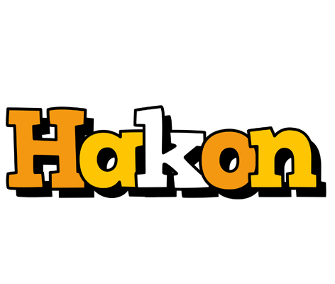 Hakon cartoon logo