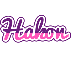 Hakon cheerful logo