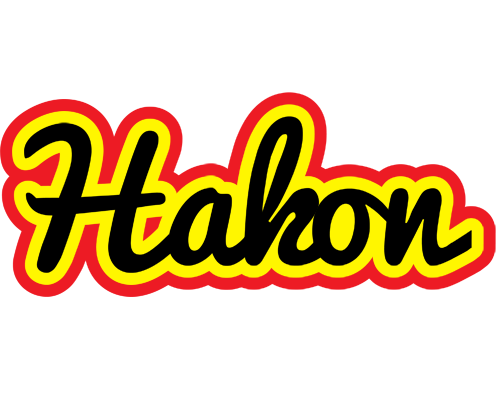 Hakon flaming logo