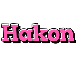 Hakon girlish logo