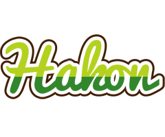 Hakon golfing logo