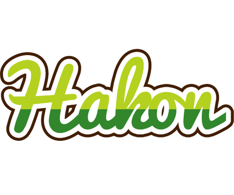 Hakon golfing logo