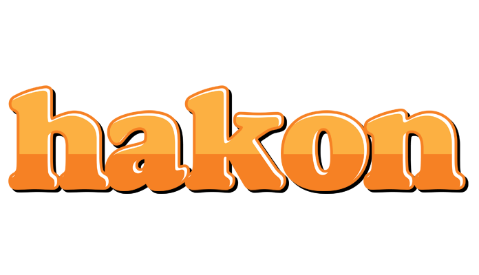 Hakon orange logo