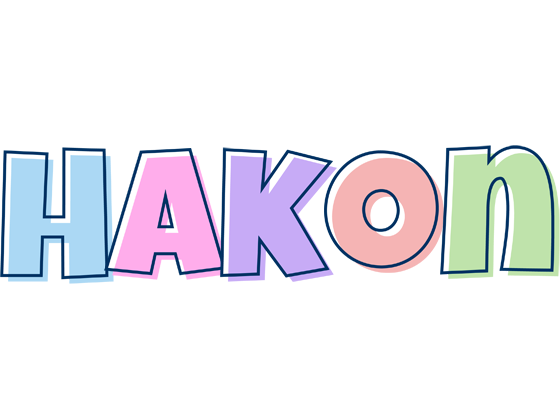 Hakon pastel logo