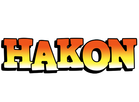 Hakon sunset logo