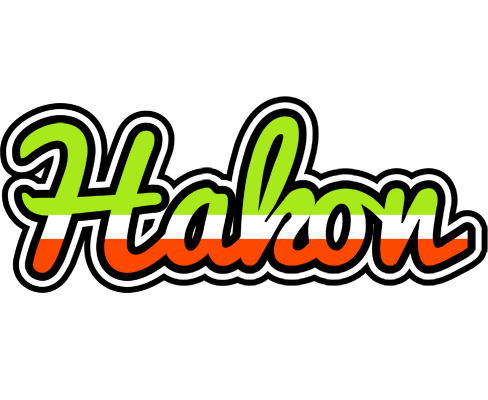 Hakon superfun logo