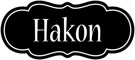 Hakon welcome logo