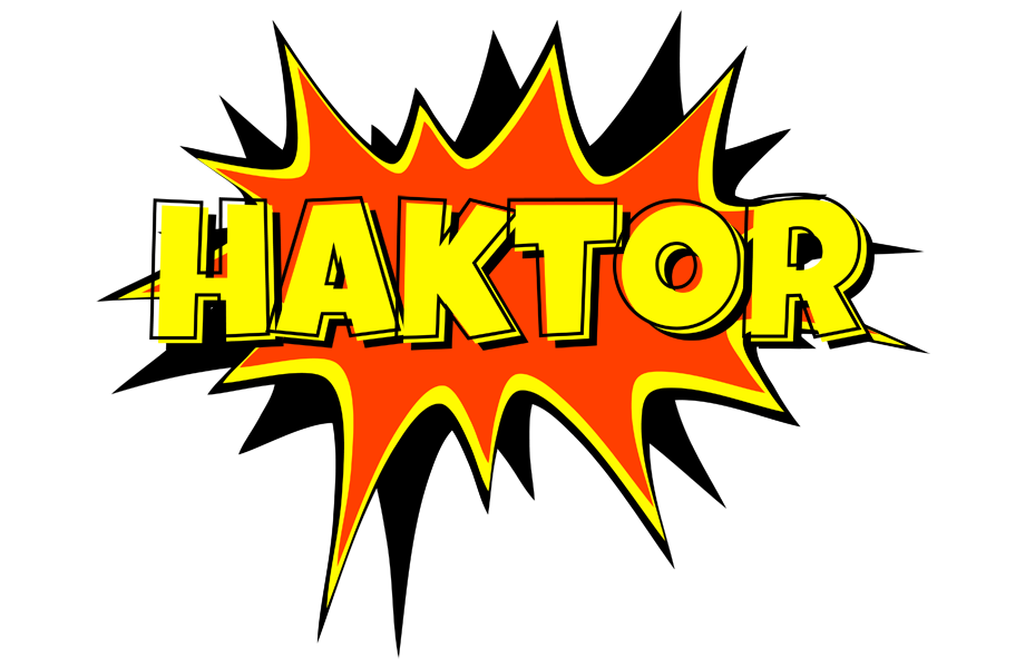 Haktor bazinga logo