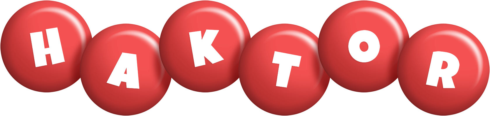 Haktor candy-red logo